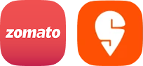Zomato and Swiggy